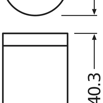 Starter de substitution LEDVANCE approprié pour LED TUBE T8 EM 2pcs 