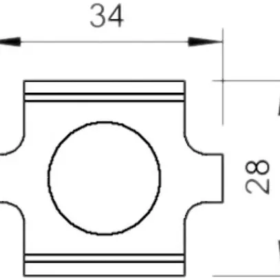 Raccord de point d.connexion Bettermann a.vis M6×20 p.caniveau à grille Zn-ch-im 