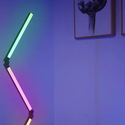 Lampadaire LED LEDVANCE SMART+ WIFI Magic 24W 1000lm RGBW VAR noir 