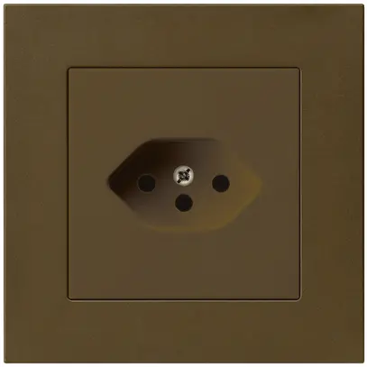 Presa INC kallysto.pro T13 marrone con protezione bambini 