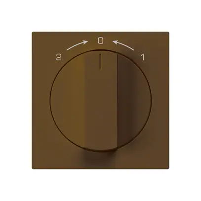 Contact pivotant 1->0<-2 brun kallysto avec manette 