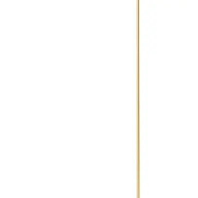 Stehleuchte SLV FITU FL E27, 24W, 1165mm, gold, mit Fussschalter 