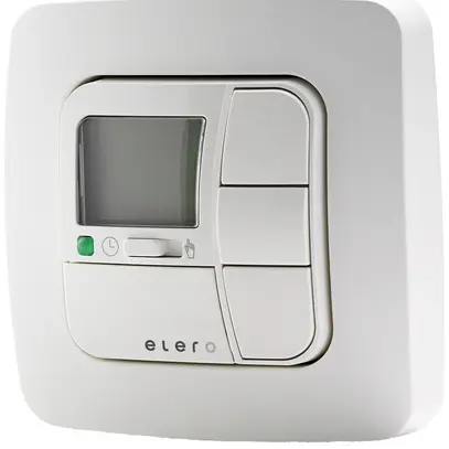 Émetteur mural RF AP elero ProLine AstroTec-868 bidi 1-canal à piles blanc 