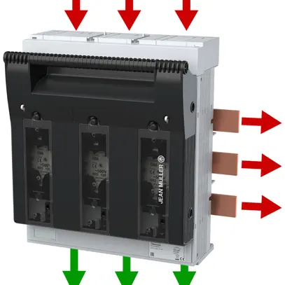 Interruttore sezionatore HPC KETO-3-3/60/AOU/P3/EST NH3 690V 630A 120kA 3P 