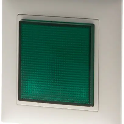 Lampada flash INC verde 12VUC EDIZIOdue Hugentobler tipo16 piatto 