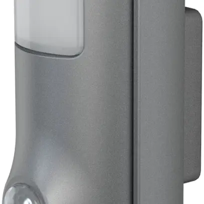 Luce notturna LDV NIGHTLUX Torch, PIR argento 