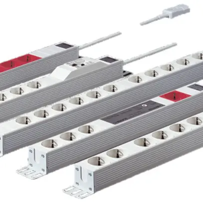 Réglette à prise mobile VerticalBox 7× avec interrupteur 