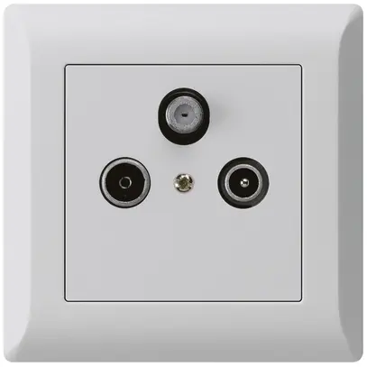 Presa INC kallysto.line R/TV/SAT grigio chiaro 