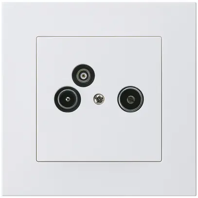 Prise pour antenne ENC R/TV/données kallysto.pro 2GHz 14db blanc 