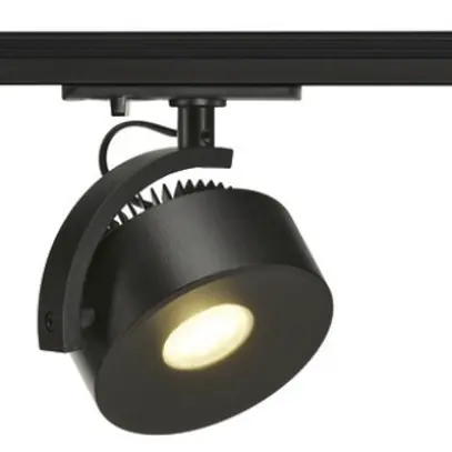 Luminaire LED SLV KALU TRACK 13W 860lm 3000K 95° adaptateur 1-ph. noir 