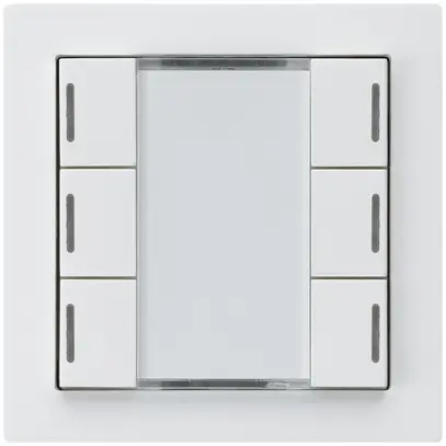Tasto INC kallysto A KNX 6× LED RGB s/e-link bianco 