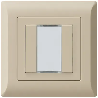 Poussoir ENC kallysto.line KNX 2×s/e-link beige 