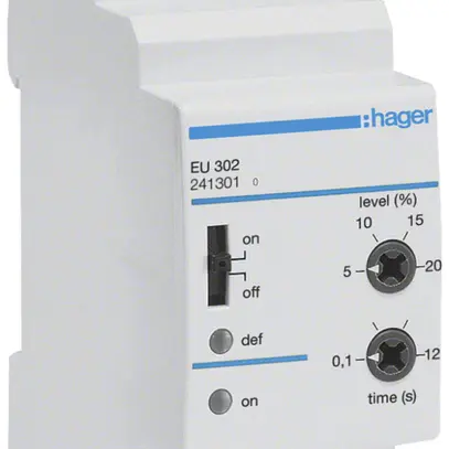 Controllore di tensione Hager 184…276VAC 0 chiusura 0 apertura 1 invertitore 