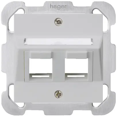 Kit di montaggio INC kallysto 2×Keystone grigio chiaro con piastra di fissaggio 