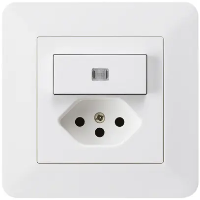 Combinaison lumineuse ENC 3/1P+T13 blanc kallysto.trend avec sécurité enfants 