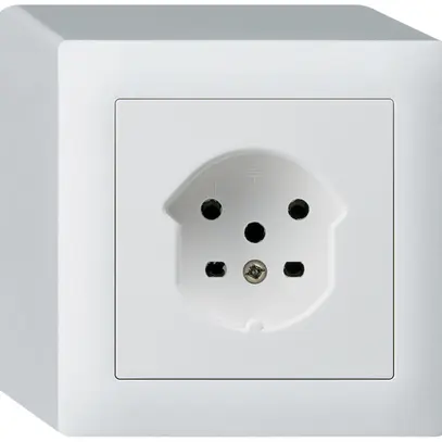 Presa AP kallysto T15 bianco con morsetti a vite 