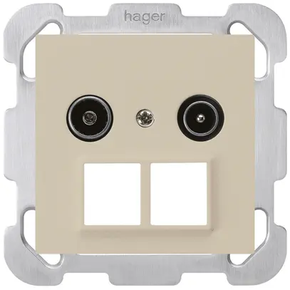 Prise d'antenne ENC R/TV HMS kallysto B 14dB beige 