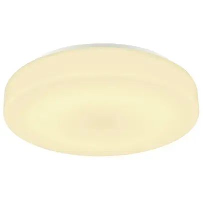 Plafonnier/applique LED SLV LIPSY 40 DRUM DALI 18W 2000lm 3000/4000K IP44 blanc 