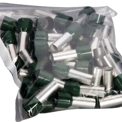 Embout de câble type A isolé 50mm²/25mm vert olive 