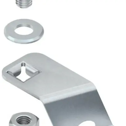 Chiavistello rotativa Niedax, c.dado di sicurez.per WSL/WRL acc.zincato a caldo 