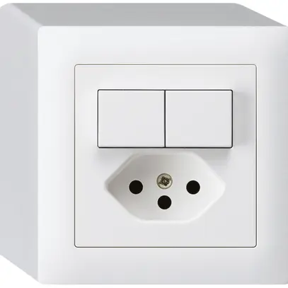 Combinaison AP 1/3+3/1P+T13 blanc kallysto avec sécurité enfants 