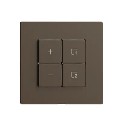 Dimmer Uni-LED 1K/4T scena WLAN Edue Wiser coffee 