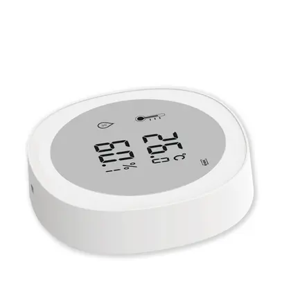 Sensore di temperatura/umidità con LCD KnockautX, da BRELAG 