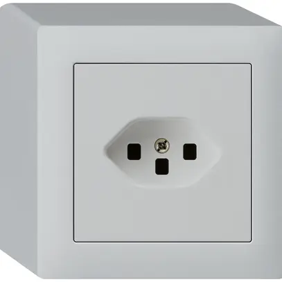 Presa AP kallysto T23 grigio chiaro con morsetti ad innesto 