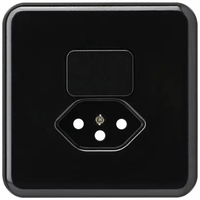 Kit frontale INC basico 86×86 nero per combinazione grd.I S3/tipo 13 per BOMI 