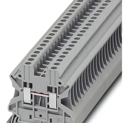 Borne de jonction 0.14…4mm² gris AWG26…12 