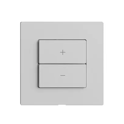 Commande pour variateur 1K/2T Edue Wiser gris clair 