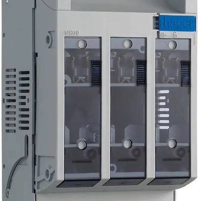 Sezionatore HPC weber.silas DIN00 690VAC 160A parete/profilo raccordo a vite M8 