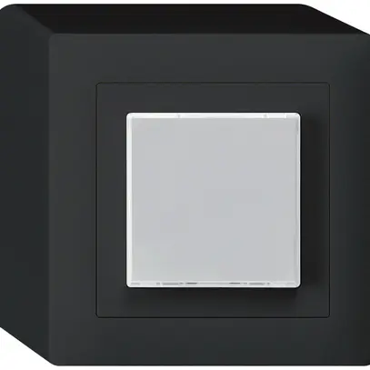 Luminaire AP kallysto LED-ro/vt 230V noir 