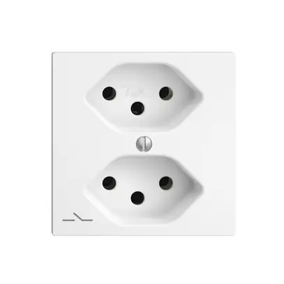 Presa INC EDIZIOdue 2×T13 bianco 1×S 