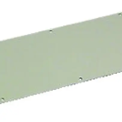 Plaque de fermeture Hager univers ouvertures latérales barres dans armoires FR 