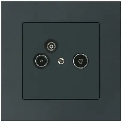 UP-Antennendose R/TV-Daten kallysto.pro 2GHz 14db schwarz 