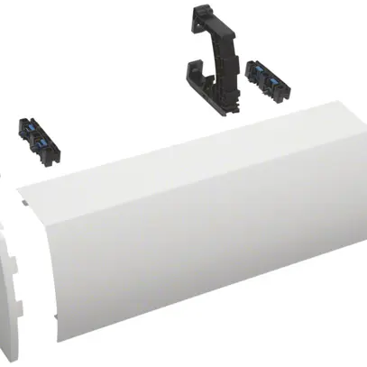 Canal de rangement Hager univers 176×550×135mm blanc 