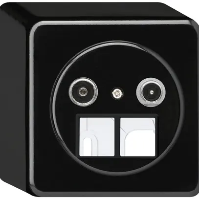 Presa multimedia AP basico TV-R 14dB 2GHz nero 