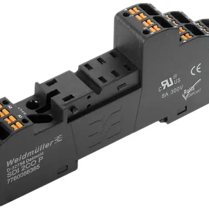 Base per relè Weidmüller D-SERIES SDI 2CO P P 2C 8A PUSH IN 