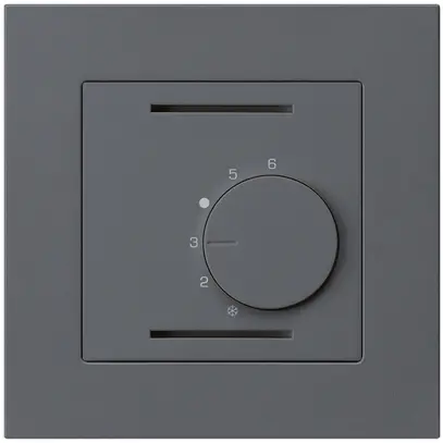 Thermostate d'ambiance ENC kallysto.pro anthracite sans interrupteur 