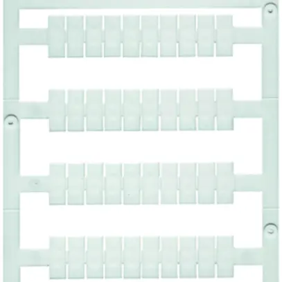 Marqueur de borne Weidmüller MultiCard WS 12×5mm PA66 blanc 