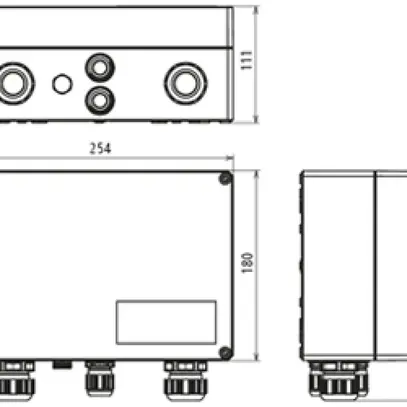 Scatola di raccordo generatore DEHN/elvatec SE DCU 2 YPV 1100 2M 1S 
