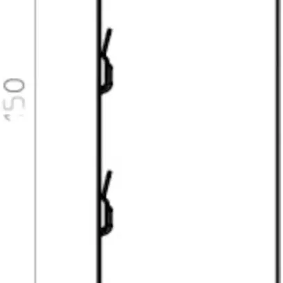 Canal d'installation Bettermann LKM 60×150×2000mm acier zingué 