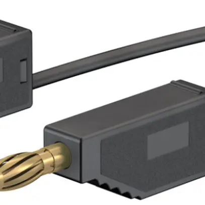 Câble de mesure ELBRO, PVC, 200cm, 1mm², noir 