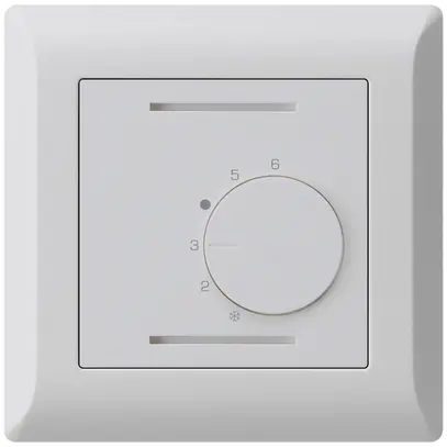 Termostato ambiente INC kallysto.line grigio chiaro 24V 