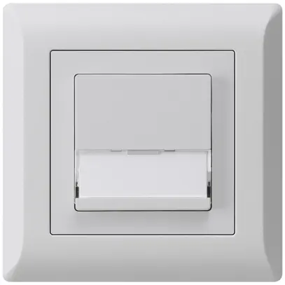 Tasto di suoneria INC A/1L kallysto.line grigio chiaro porta-etichetta 37×15mm 