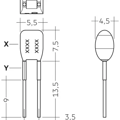 Resistenza Tridonic ADV Plug Type F per regolare la corrente dei driver ADVANCED 