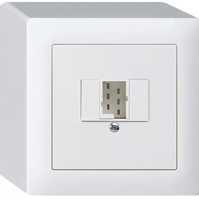 Scatola AP kallysto 1×TT83 bianco 