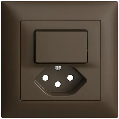 Kit frontal EDIZIOdue coffee 88×88mm T13 