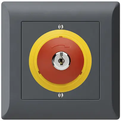 UP-SchlüsselTaster kallysto.line NOT-AUS anthrazit 